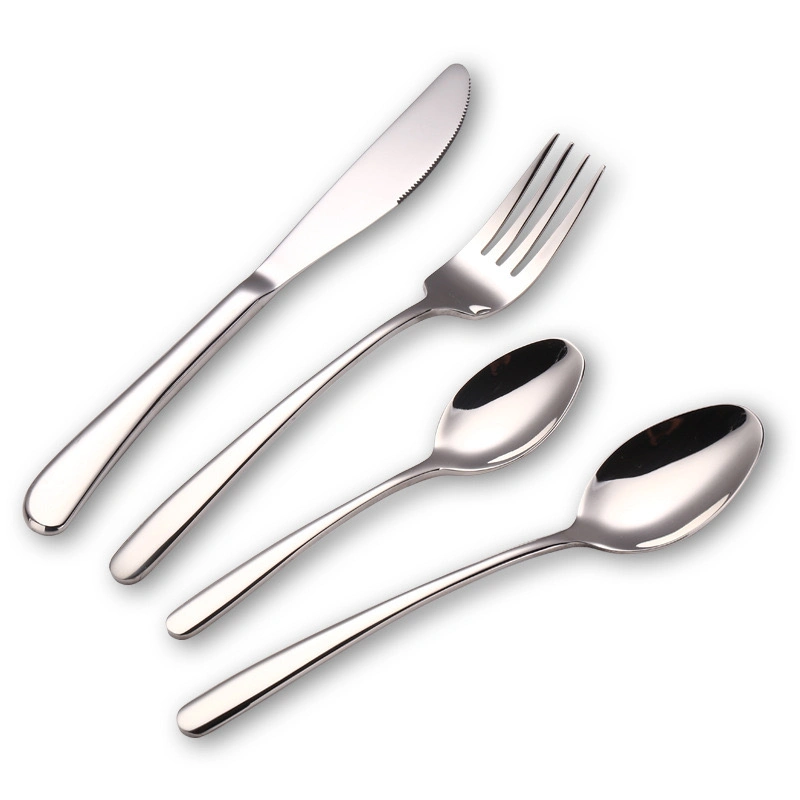 Factory Price Quality Flatware Sets Eco Friendly Golden Stainless Steel Cutlery