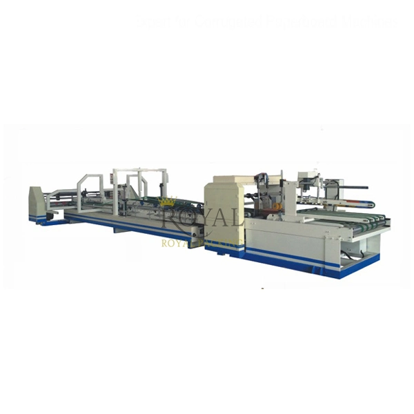 Mjzx-1 Automatic Gluer and Strapping Machine Automatic Folder and Gluer