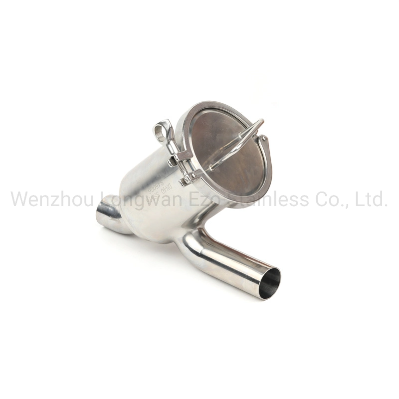 Stainless Steel Sanitary Customized Mirror Polished Y Type Strainer
