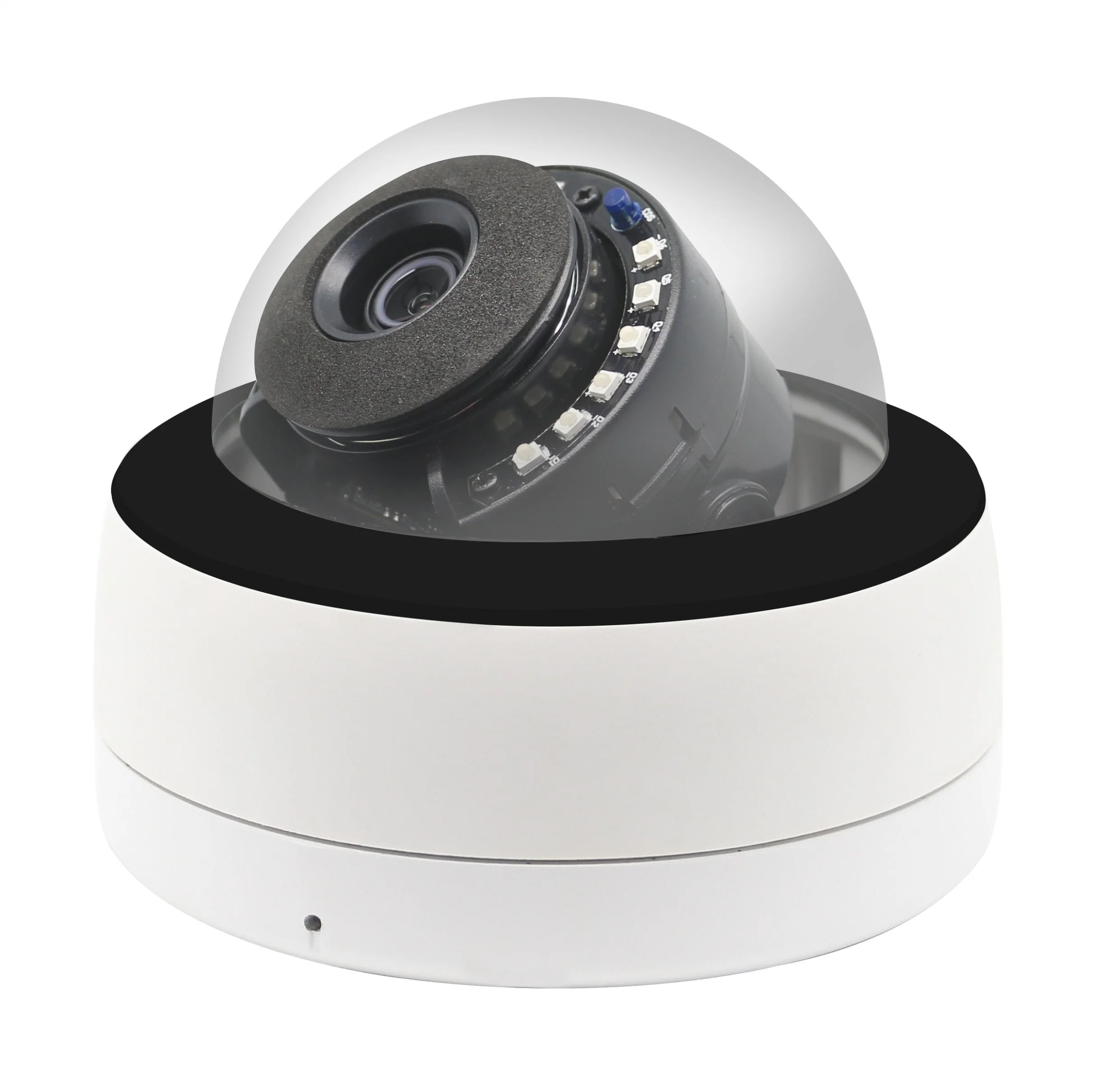 Le meilleur réseau de surveillance caméras IP caméras CCTV fournisseurs Dome Caméra de sécurité caméra mobile intelligente avec alarme PoE pour hôtel Projets de la rue Bank