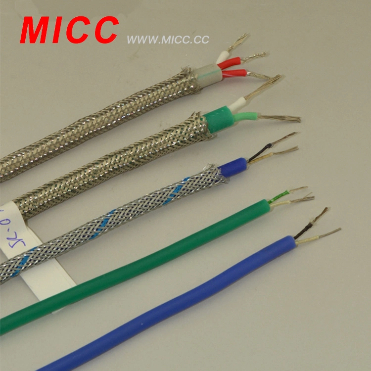 K Type Chromel Alumel Thermocouple Resistance Bare Alloy Wire Kx-PVC/Screen/PVC-2*7/0.2