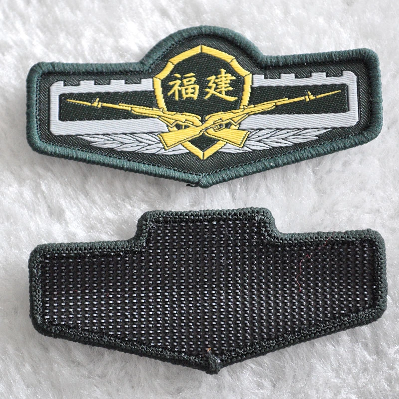 High quality/High cost performance  Woven Patch Shoulder Badge for Garment/Clothing/Apparel