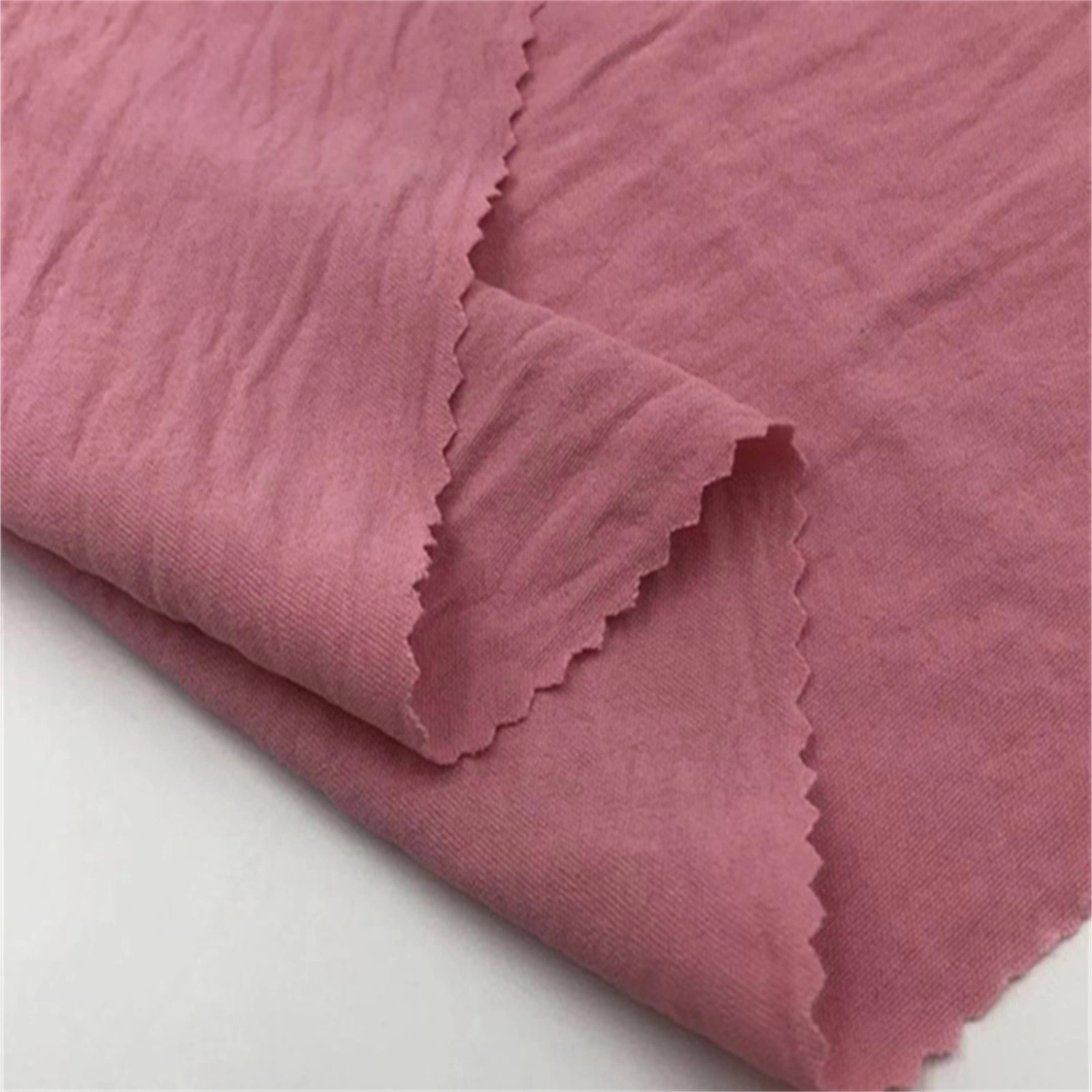 Hot Selling Korea Textile Stocklot Woven Crepe Chiffon Fabric for Clothing