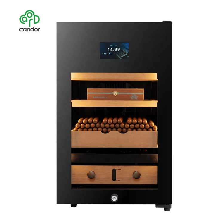 Candor Wholesale/Supplier 400 PCS pantalla TFT Control táctil Humidor eléctrico Nevera Armario para uso doméstico