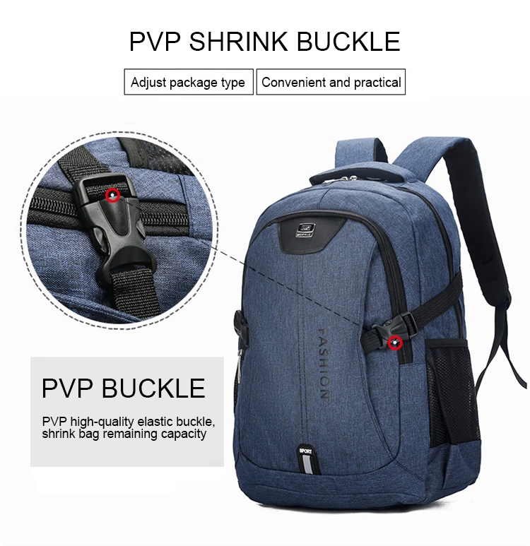 Waterproof Travel Backpack Student School Bag with Pvp Buckle