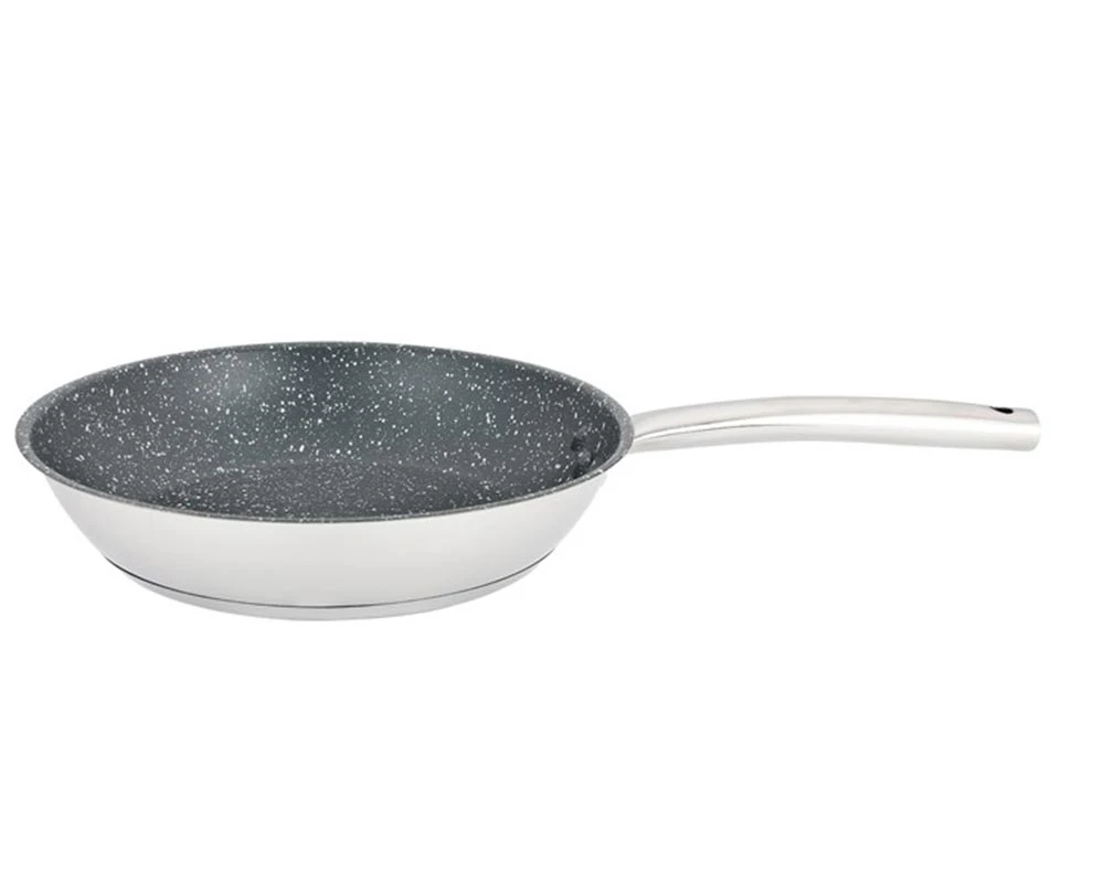 Küchengerät Edelstahl Multi Stir Bratpfanne mit Medical Stone Antihaft Beschichtung, Induktions-Kochgeschirr-Set, Pfanne Wok Pfanne