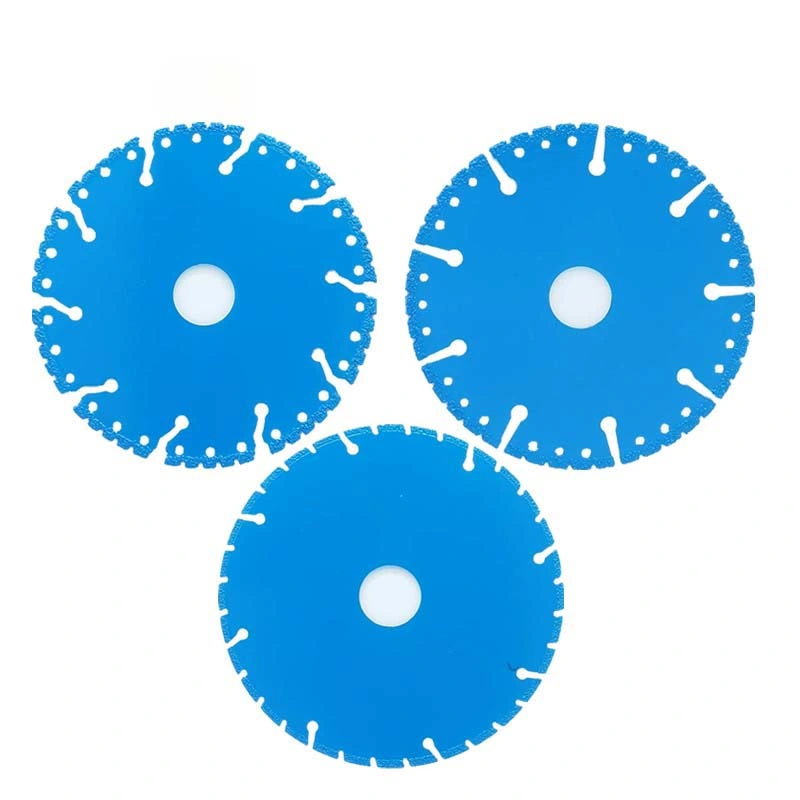 Metal Cutting Disc Vacuum Brazed Brazing Diamond Saw Blade for Metal Stainless Steel Iron Concrete Abrasive for Angle Grinder Hand Tools