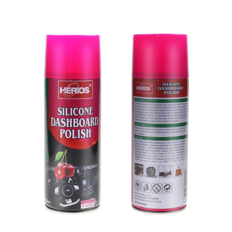 450ml Herios Car Silicone Dashboard Polish Wax Spray