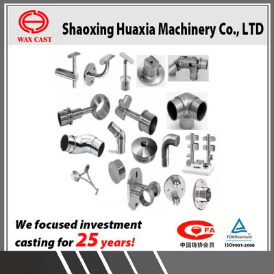 Precision Casting Parts Investment Casting Stainless Steel Pipe Fitting