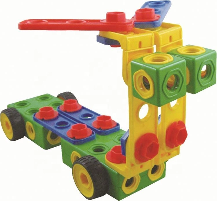 Le plastique Baby Enfants Jeu prix bon marché de jouets des blocs de construction en brique