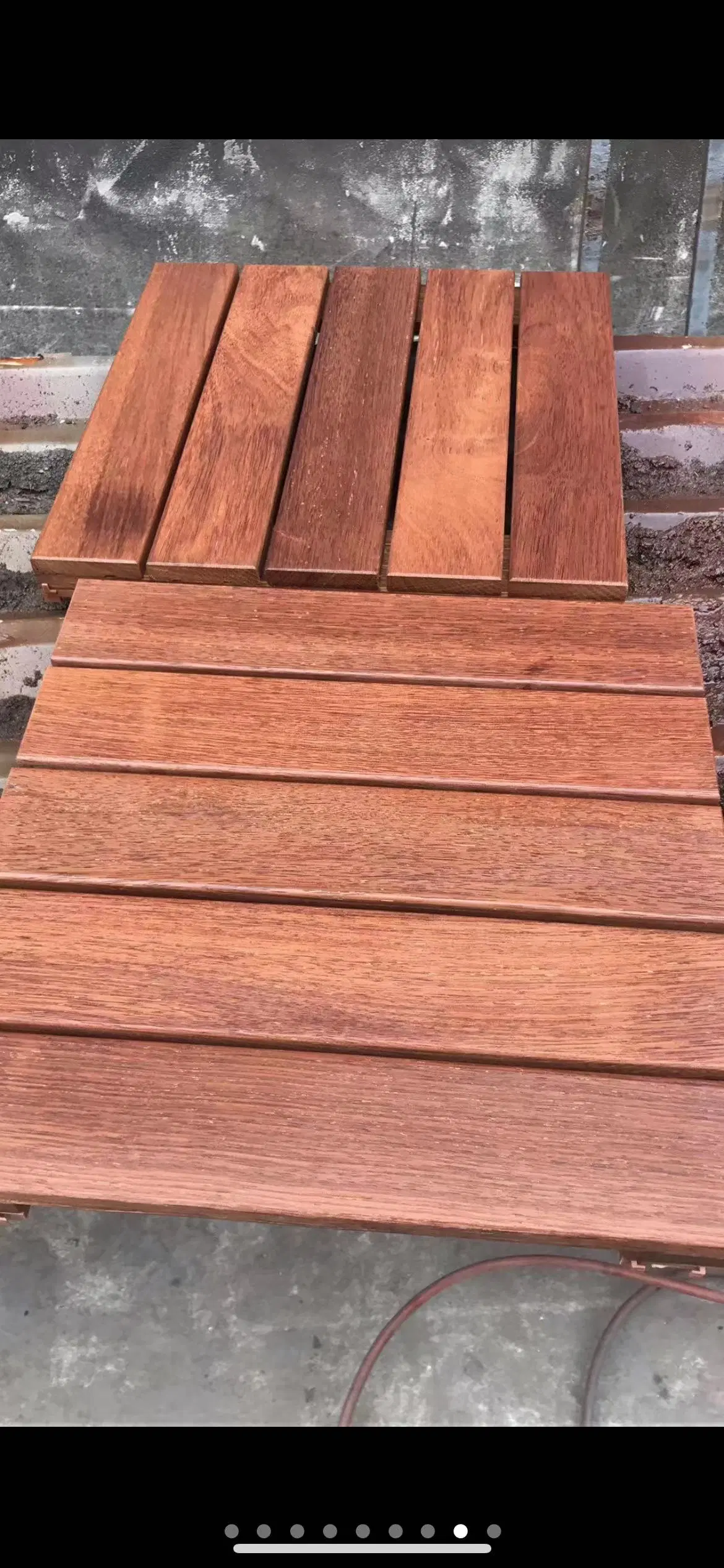 Merbau outdoor Decking Tiles for Swimming Pool/Balcony/Bathroom/Garden