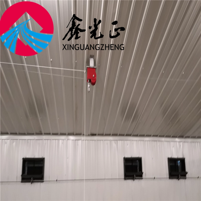 Broiler Layer Big Chain Breeder Feeding Equipment Poultry Farm Chicken House Shed Machinery