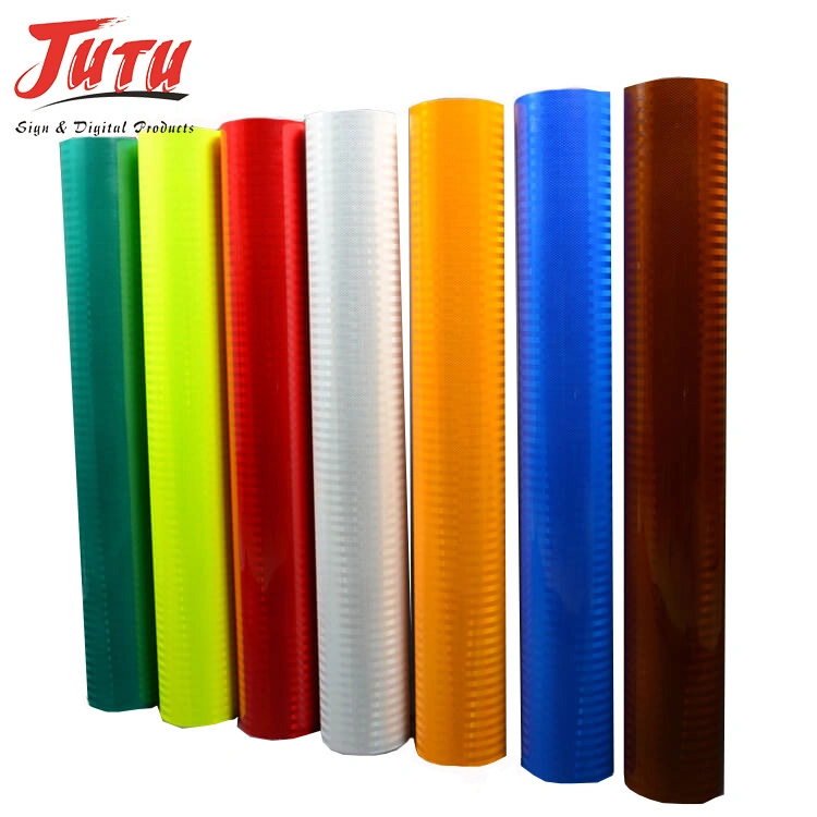 Jutu Hot Selling PVC Reflective Sheeting Reflective Film with Long Life Time