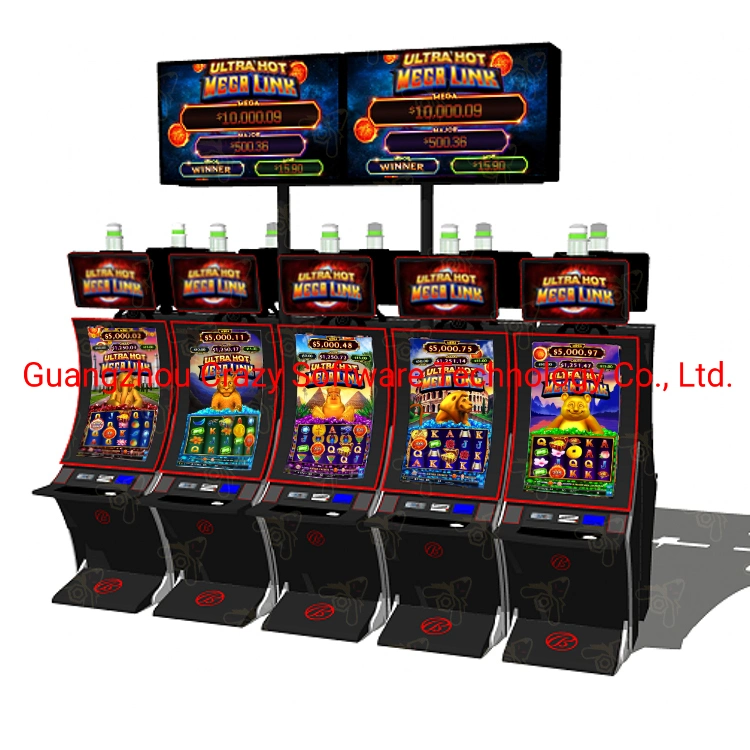 2023 Hot Vender Juego de Arcade ajustable Fuego Link poder 2 Armario de ranura