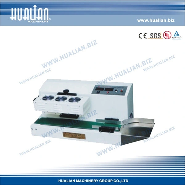 Lgyf-1500A-I Hualian Packing Table-Style Induction Continuous Bottle Capping Sealing Machine Cap Sealer