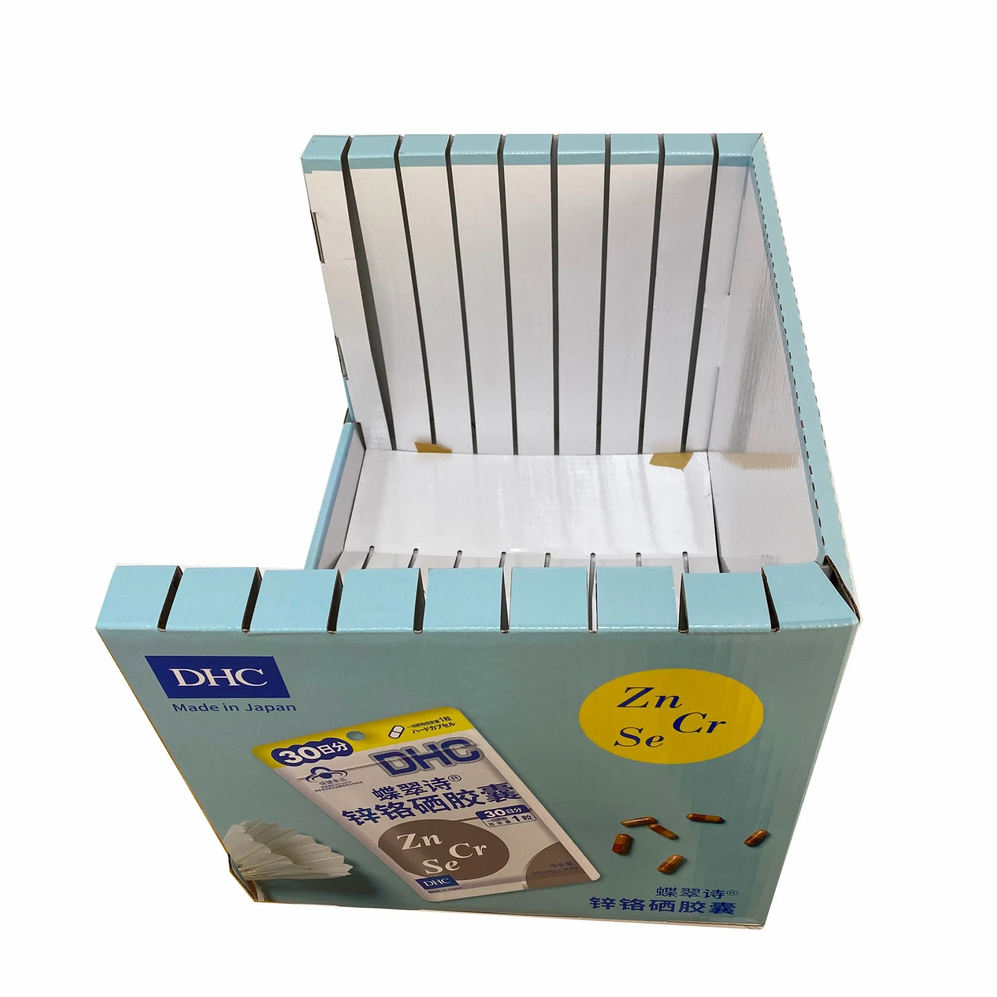 Customized Corrugated Box Ready Shelf Display Case Shipper Packaging Box