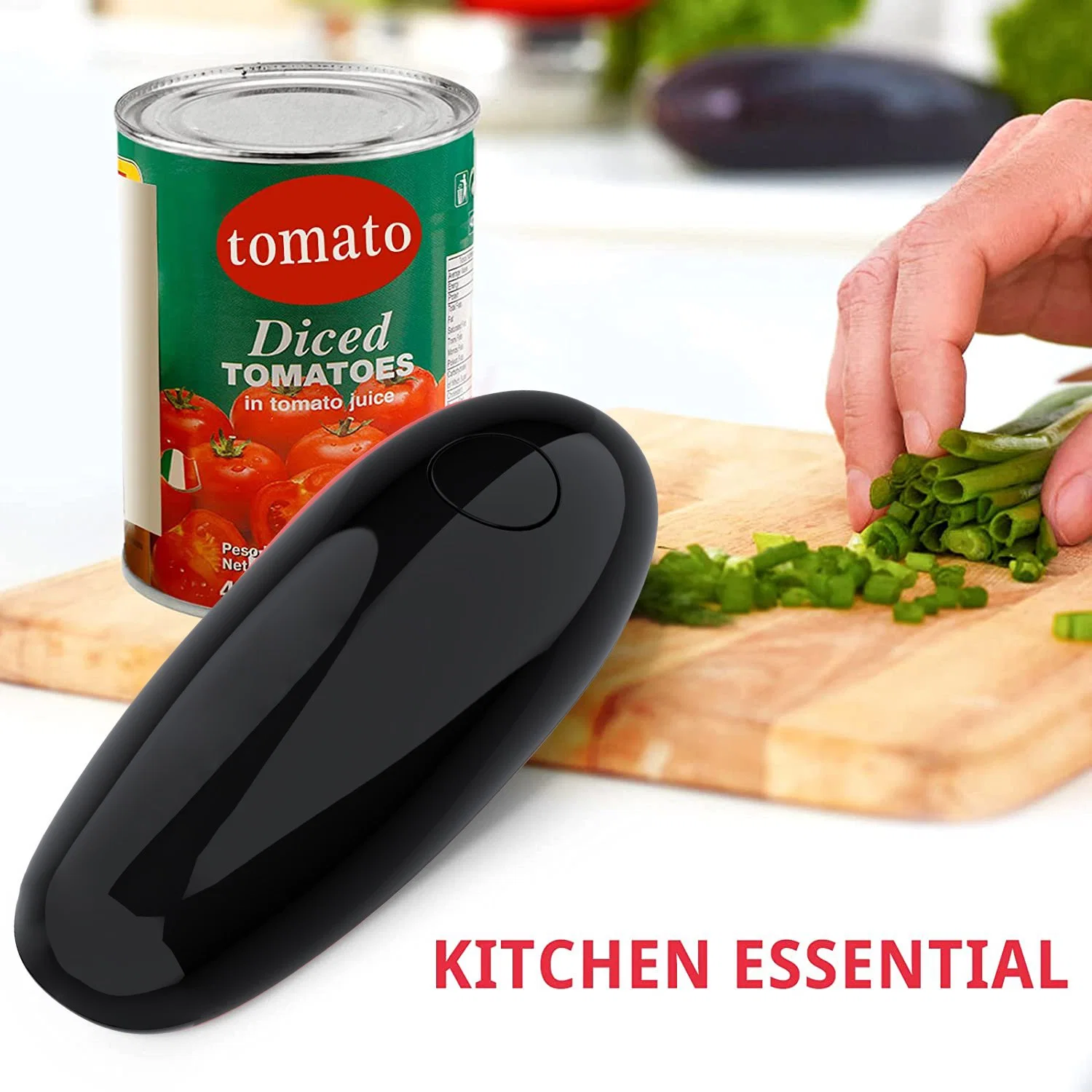 Custom Multifunctional ABS Switch Commercial Smooth Edge Kitchen Automatic Electric Can Opener