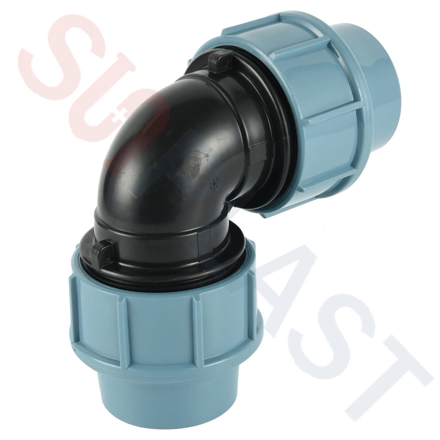 PP PE Compression Elbow HDPE Pipe Fittings Irrigation for Water Supply1 Buyer