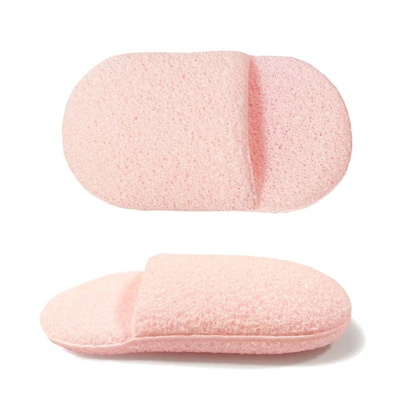 Mini reutilizable dedo Cojín de aire Puff Multicolor removedor de Maquillaje Cuidado de piel ecológica la esponja de limpieza Limpieza de cara Pad para mujer