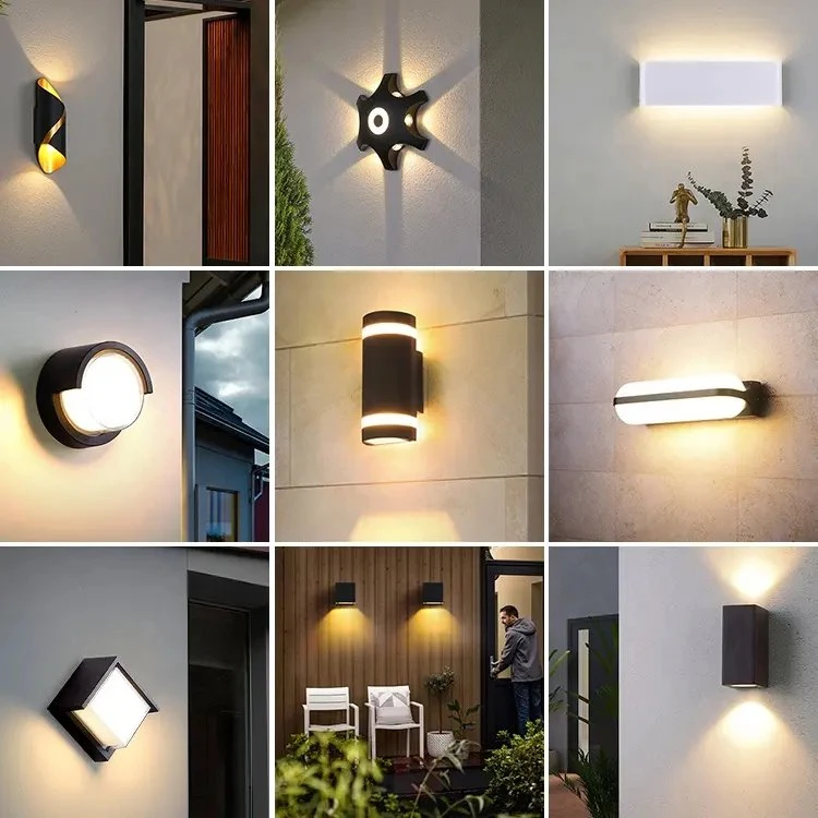 Rectangle Round Square Shape Wall Mounted LED Wall Light