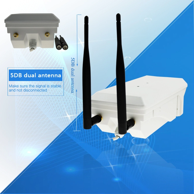 IR 30m 1,0MP Wireless IP-Kamera für den Außenbereich mit Alarm 4G 2pcs IR-LED-Unterstützung für Mobiltelefon Remote View 4G-Kamera