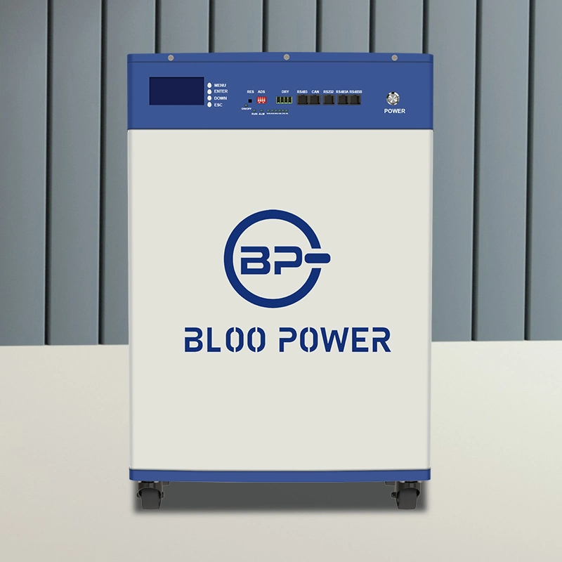 Bloopower 3.2V 80ah a energia solar Carregador celular caso 5.12Montado em Rack kwh carregadores BMS Alimentação Elétrica de casa em casa na potência de Grade