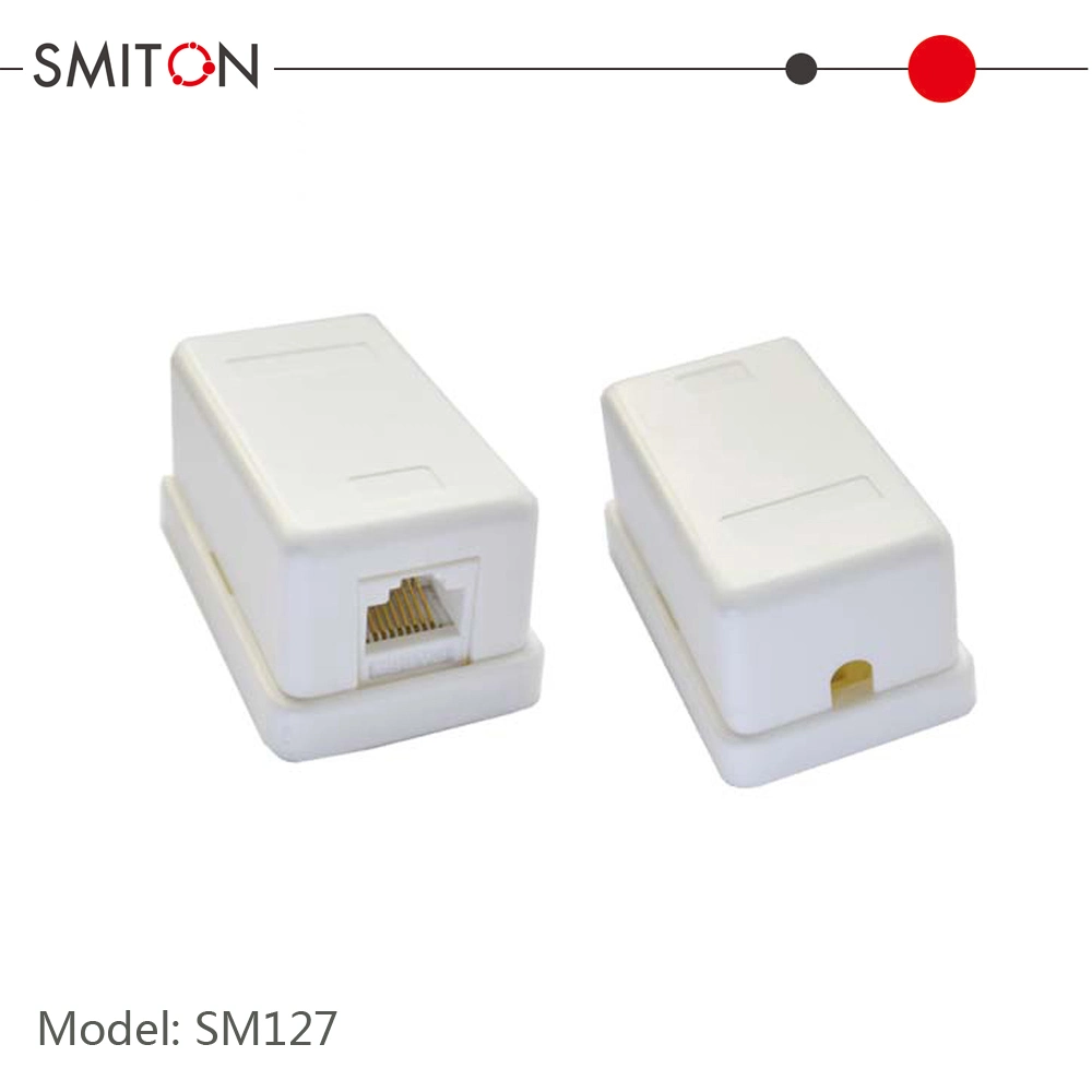 8p8c Network Terminal Box Surface Mounted RJ45 Junction Box Cat5