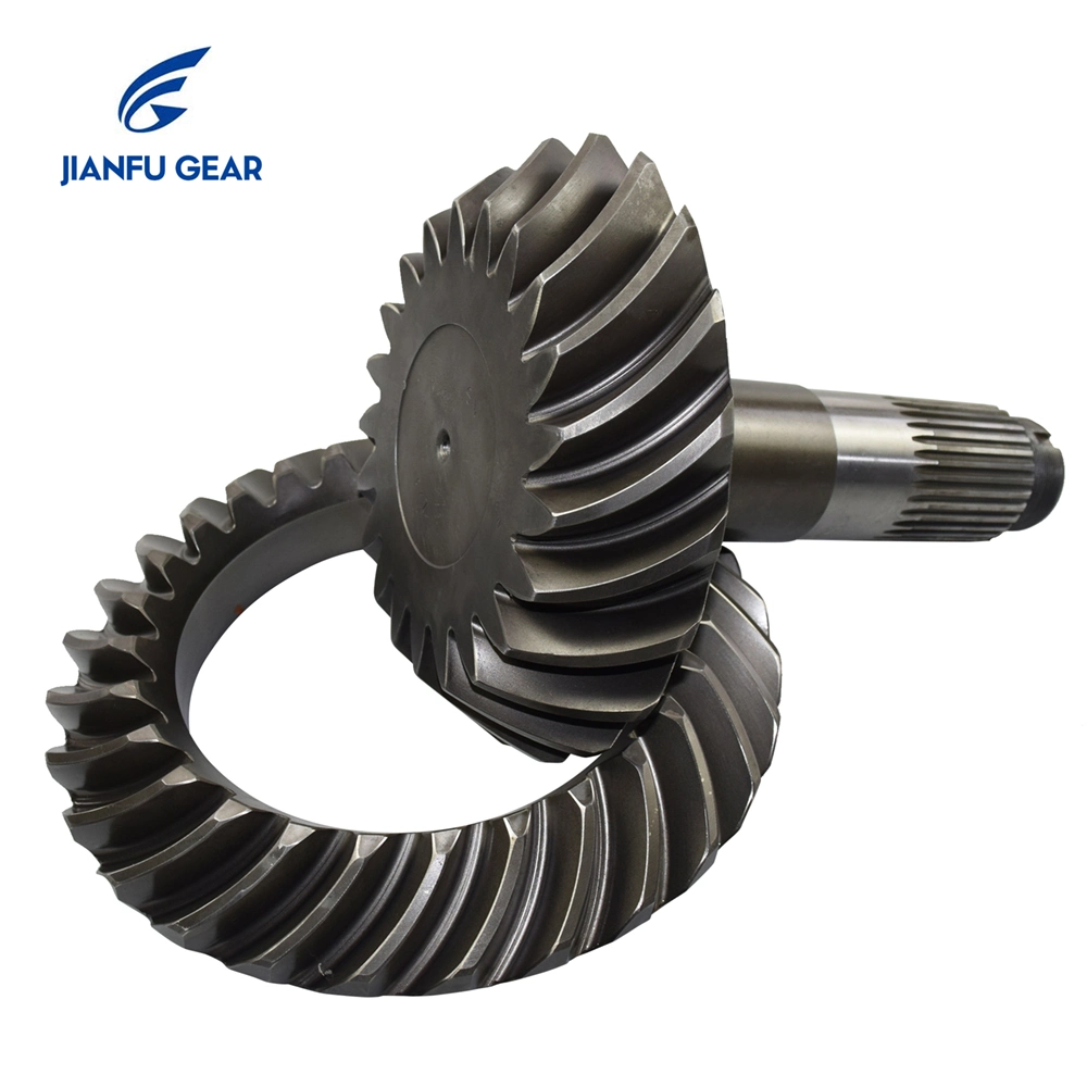 Custom Heavy Duty Engineering Vehicle Hard Bevel Gear Bevel Gear Helical Gear