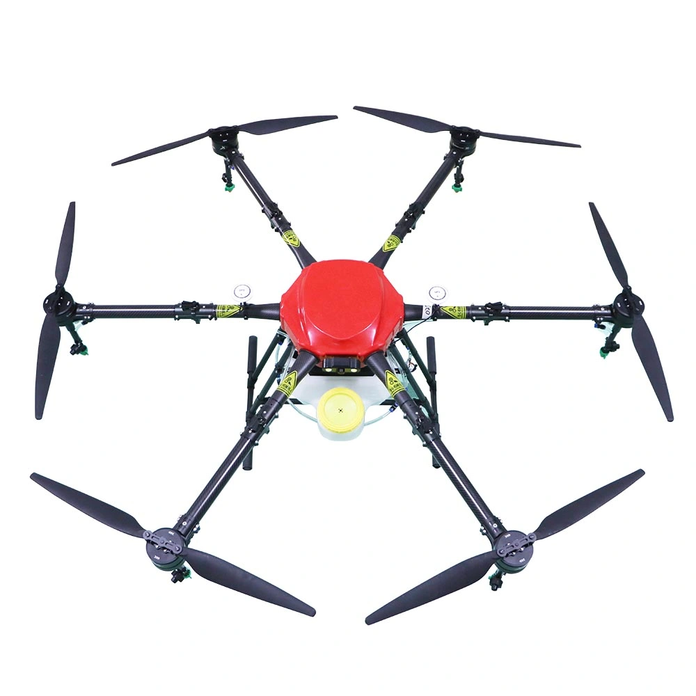 Venta en caliente 16L UAV con controlador remoto planta de pulverización de pesticidas Protección Drone