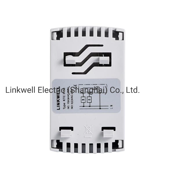 Controlador de temperatura de termostato bimetal de panel ajustable