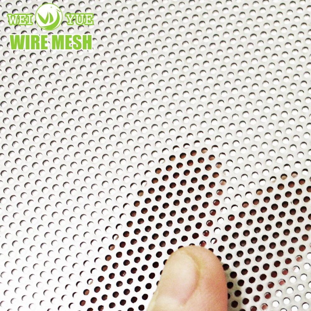 3mm Thickness Stainless Steel 316 Perforated Metal Mesh Plate for Grinding Screen