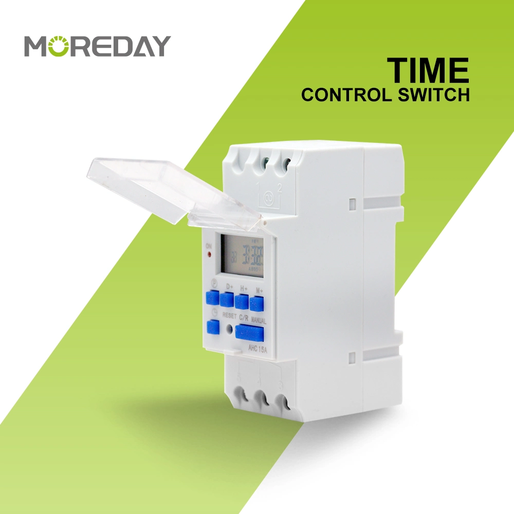 Moretag MDTs-30A Elektronische Timer wöchentlich 24 Stunden 220V 230V Digital Programmierbarer Zeitschalter Lieferanten Max 30A Timer DC