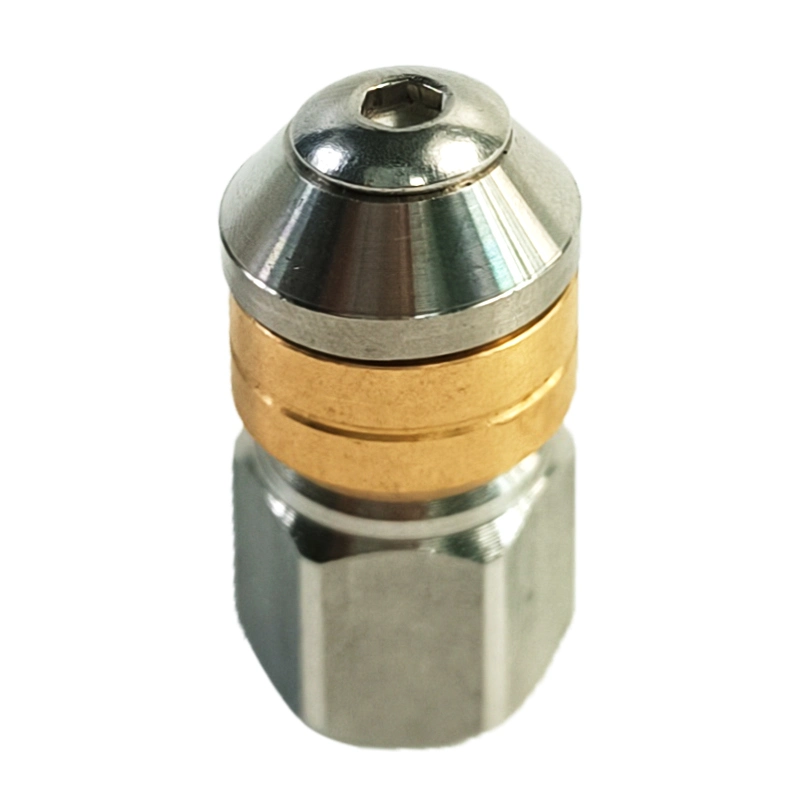 High Pressure Washer Parts Brass 1/4 Threaded Quick Connector Coupling Water Copper Pipe Fittings