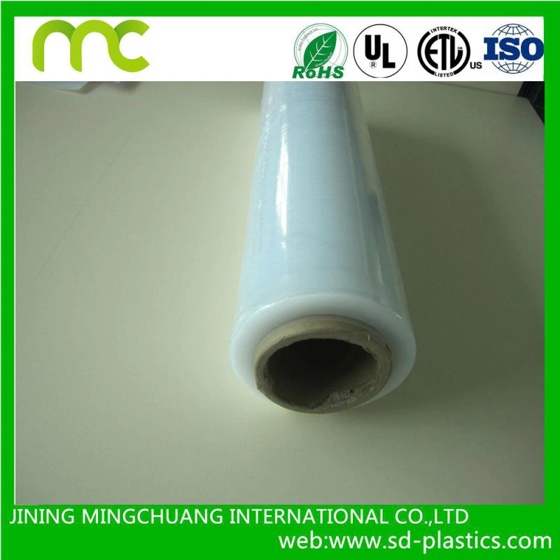 Stretch Film Jumbo Roll PE Estensibile Packing LLDPE LDPE Plastic Heat Shrink Wrap Shrinkable Super Clear PVC Polyethylene