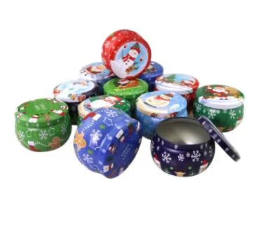 Hot Sale Candy Gift Tin Can Candle Storage Tin