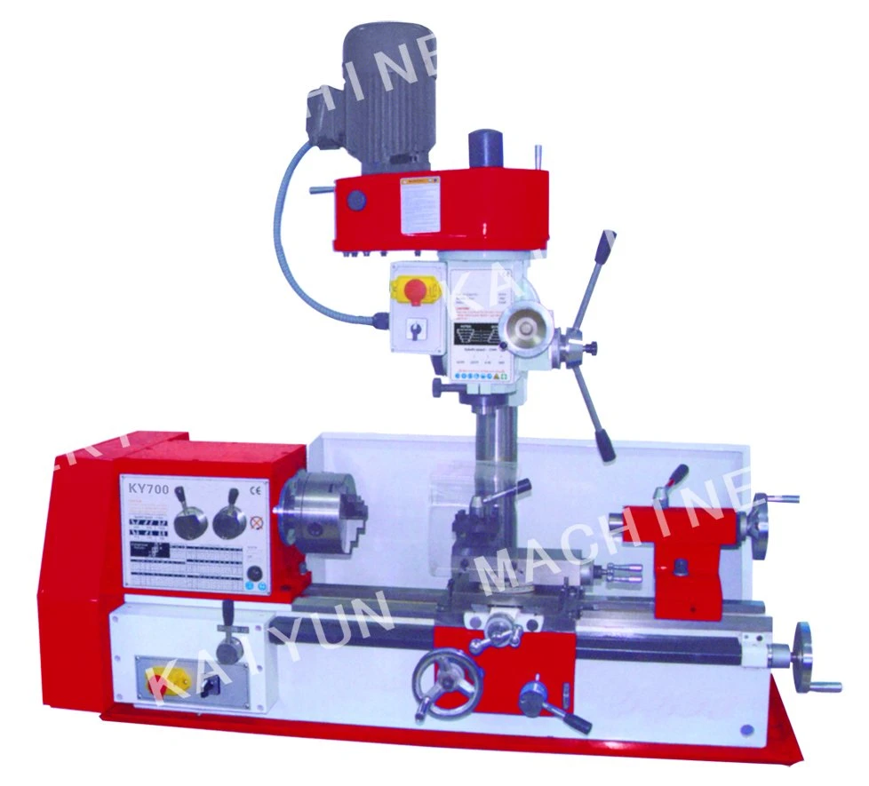 Multi-Purpose Combination Machine with Turning, Milling, Drilling and Threading (KY450/KY700)