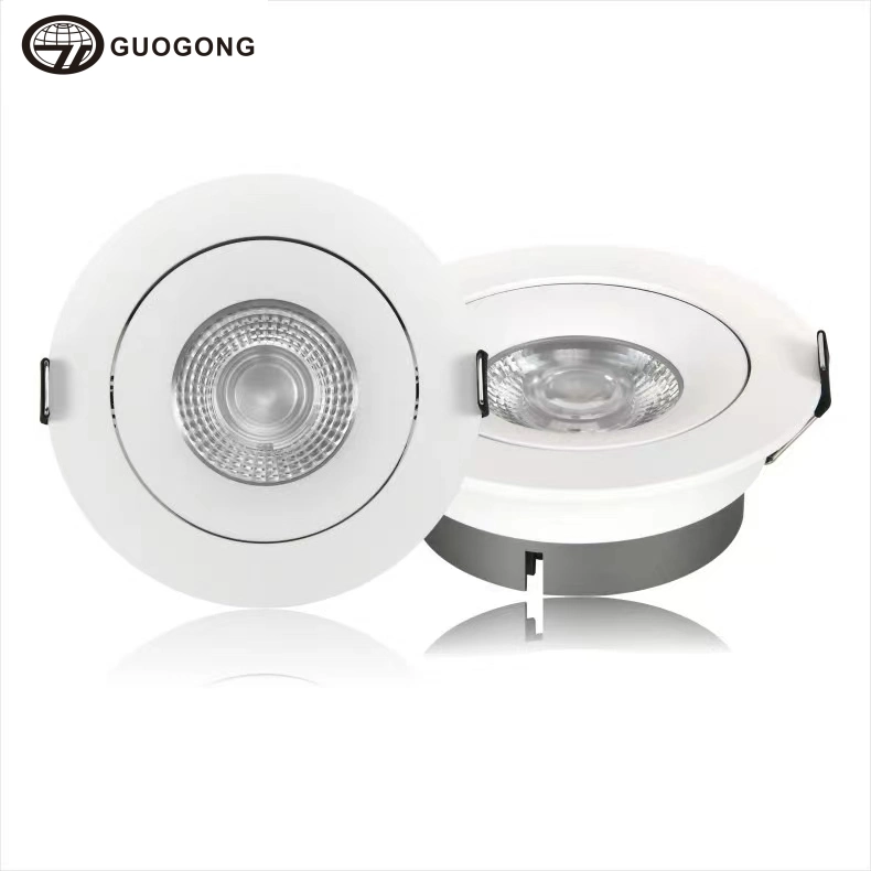 Ultra Thin Slim 33mm Height for Cabinet 15 24 36 60 Lens Aluminum 7 12 15 25 35W Adjustable Spot Light Spotlight LED Down Lights