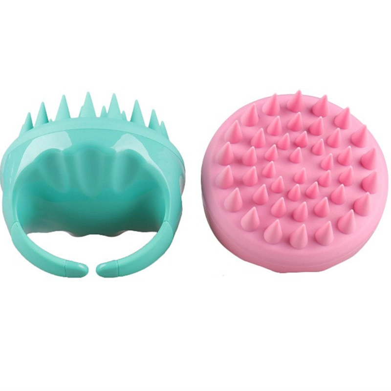 Wholesale Silicone Shampoo Massage Hair Scalp Comb Brush