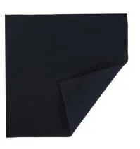 Las hojas de 10mm de neopreno forrado doble 51"x130" - Negro trajes de tejido, materiales de tela de caucho