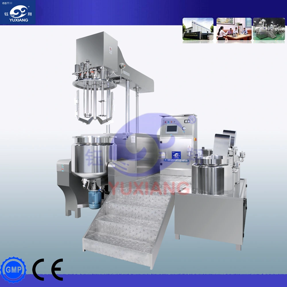 Homogeneizador de vacío Equipo de mezcla para la fabricación de tintes cosméticos