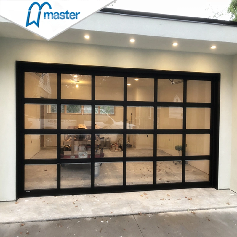 Hot Sale Black Anodized Aluminum Garage Doors with Great Price