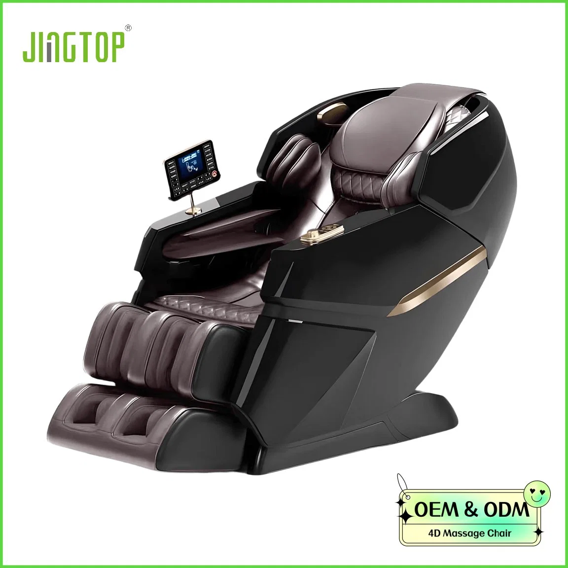 Jingtop Electric Full Body 3D Zero Gravity Luxury Ai factura Silla de masaje para el abandono