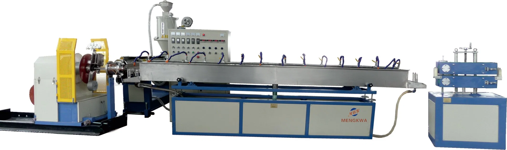 Clear Flexible Wire Reinforced PVC Steel Hose Pipe Extrusion Line