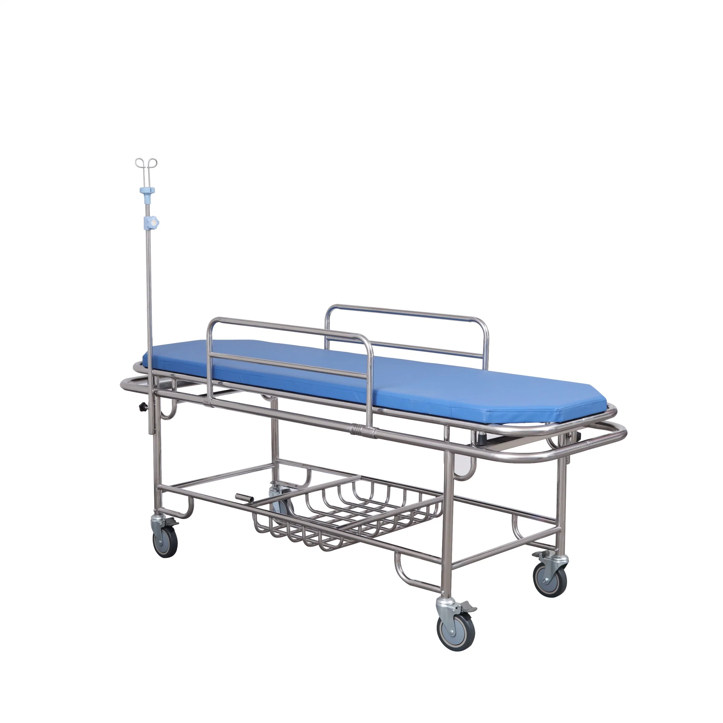 Hospital Folding Ambulance Emergency Transfer Stretcher Trolley Chair