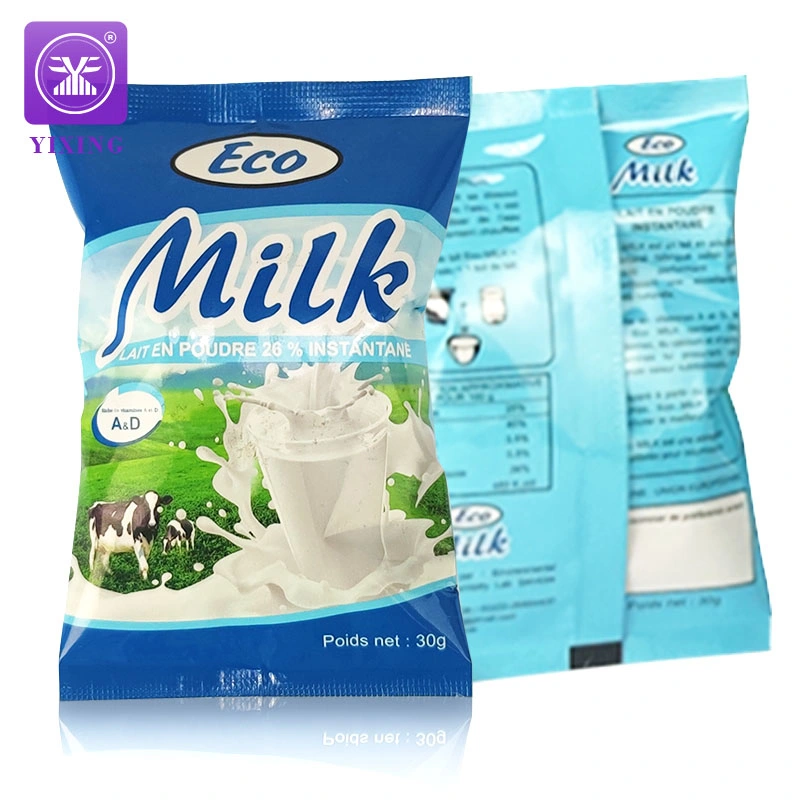 Custom Printing Plastic Flexible Packaging OPP Roll Scrap Packing Pouch Sachet Bag Snack Food Milk Powder Packaging Bag
