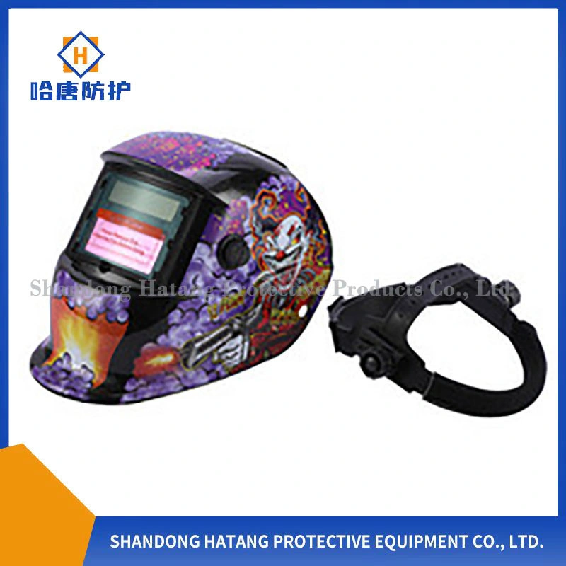 Fabricado en China Chameleon aligeramiento cómodo Welder Máscara Monstruo cráneo Mejor casco de soldadura TIG