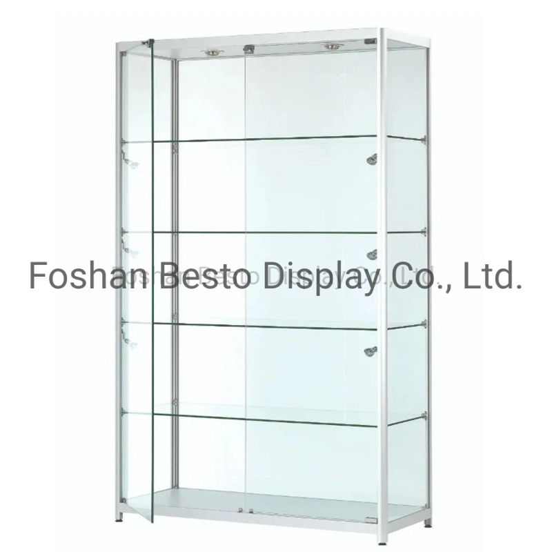 Quick Assembled Glass Display Cabinet Glass Counter for Jewelry Shop, Vape Store, Watches Shop, Electronics Display, Tabacco Store Display, Vape Wholesale/Supplier.