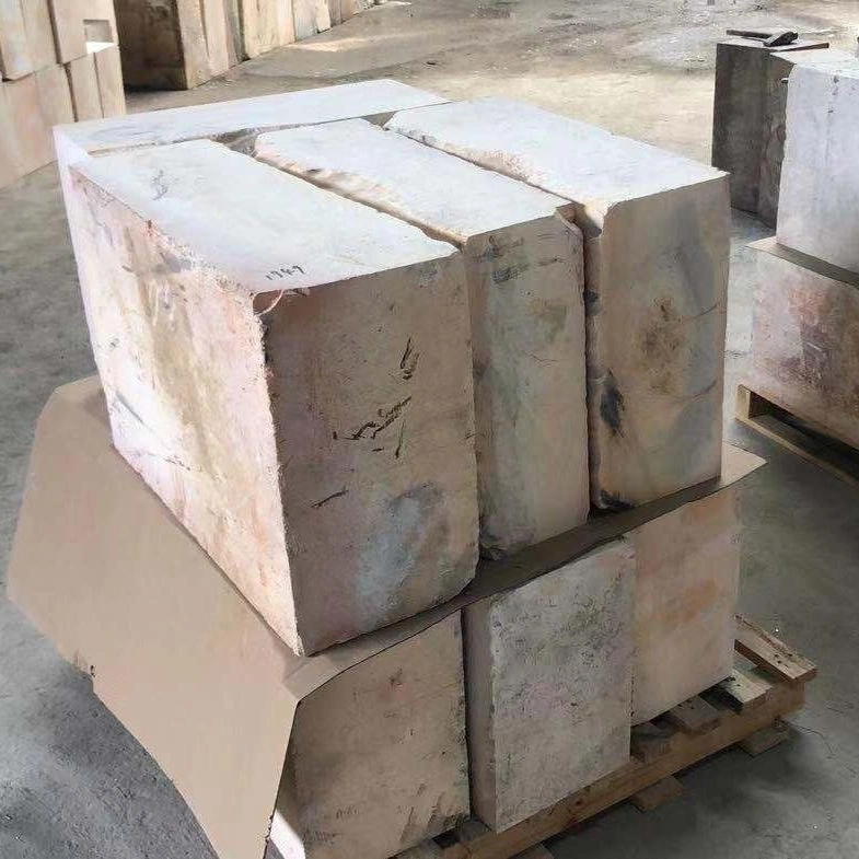 Wholesale/Supplier Factory Price Ws S5 Grade Used Fused Cast Azs Refractory Bricks Used Azs Blocks for Glass Kilns