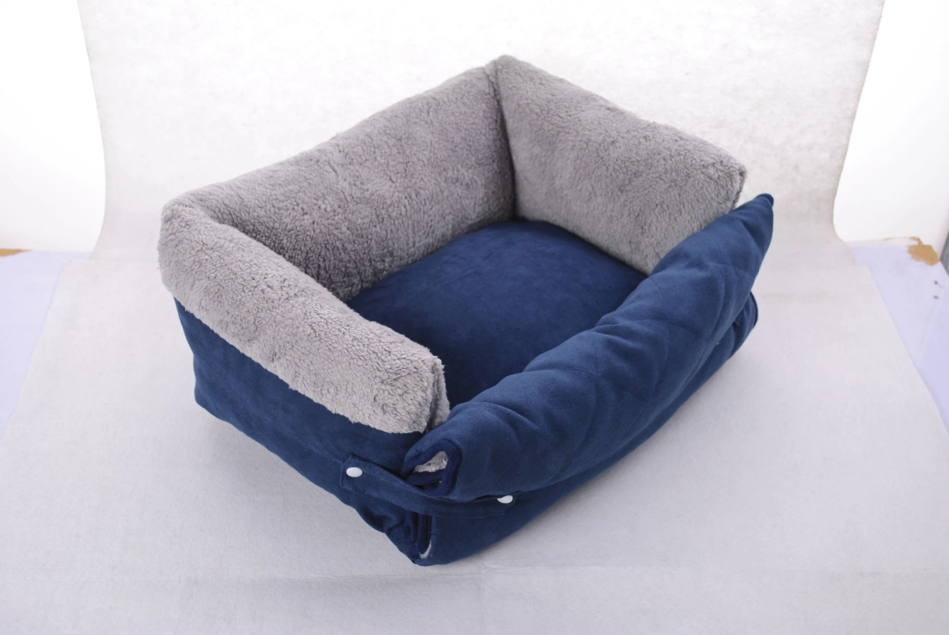 Excellent Quality Kennel Oxford Non-Slip Bottom Dog Cat Nest Machine Washable Arctic Fleece Pet Beds