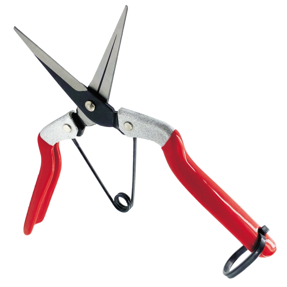 Long Straight Needle Nose Flower Gardening Shears Hand Pruner Floral Secateurs Pruning Scissors Horticultural Tools